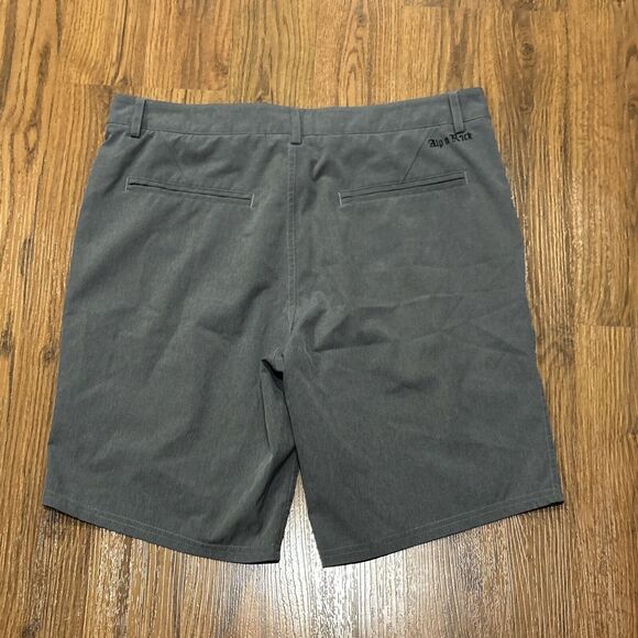 Alp-n-Rock Shorts Womens 2 Hybrid Hiking Gray 32” Waist Bermuda Modest 9” Inseam - Picture 5 of 5
